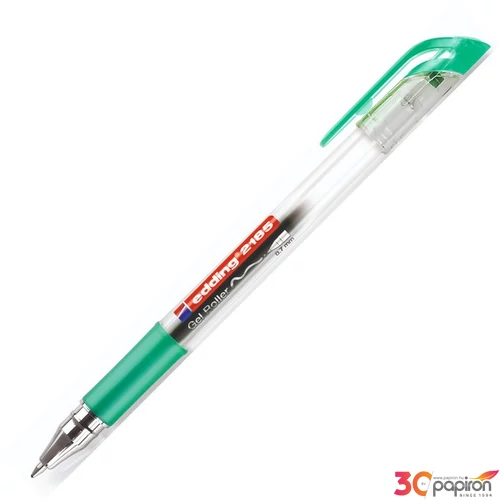 Edding zseléstoll 2185 zöld 0,7mm rollertoll zselés Edding 2185