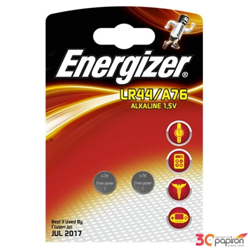 Elem Energizer LR44/A76 gombelem 2db/bliszter EELR441