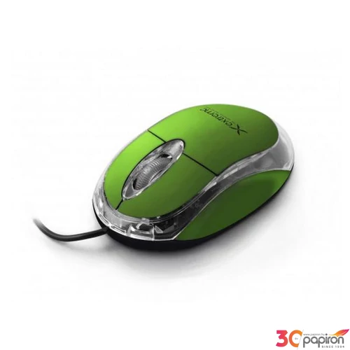 Egér Extreme vezetékes Esperanza XM102G  Vezetékes optikai egér zöld