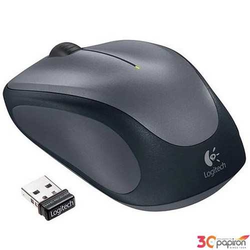 Egér LOGITECH vezeték nélküli, optikai, USB M235 szürke