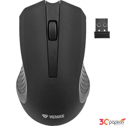 Egér vezeték nélküli Wireless mouse YENKEE YMS 2015BK 
