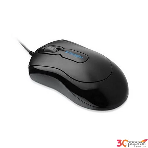 Egér vezetékes optikai normál méret USB KENSINGTON Mouse in a Box