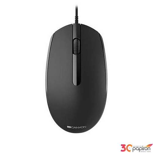 Egér vezetékes optikai USB CANYON M-10 fekete