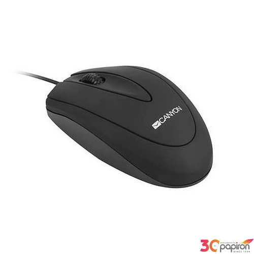 Egér vezetékes optikai USB CANYON CM-1 fekete