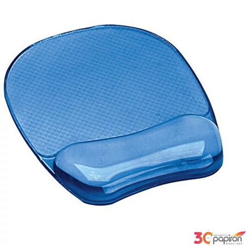 Egéralátét Fellowes Crystals™ Gel géltöltésű ergonóm csuklótámasszal kék