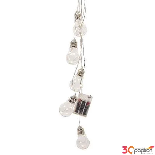 Égősor fényfűzér 15 led körte 70cm karácsonyi Égősor 483064