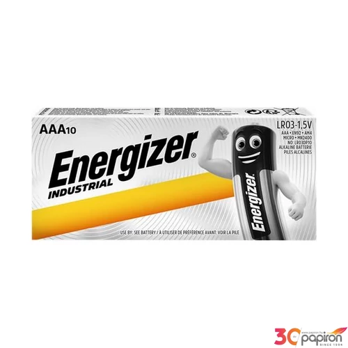 Elem AAA Energizer Industrial  1csomag 10db
