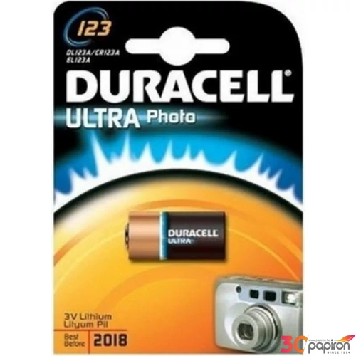 Elem Duracell CR123