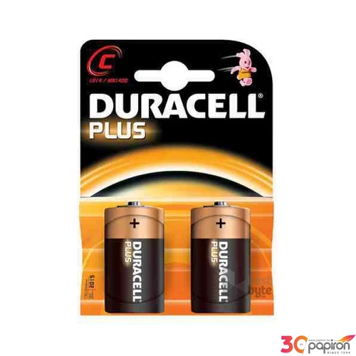 Elem duracell LR14 baby 2db/cs.