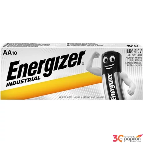 Elem AA Energizer Industrial  1csomag 10db
