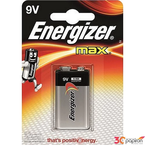 Elem Energizer Max 9v  