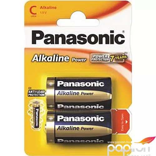 Elem Panasonic Alkaline power C baby 2 db