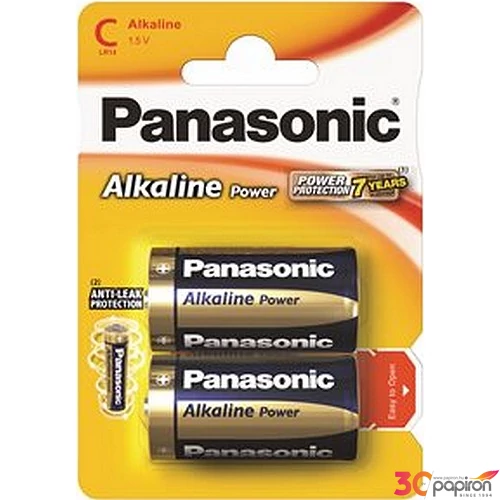 Elem Panasonic Alkaline power C baby 2 db PEBC1