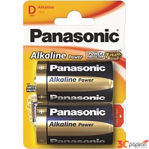 Elem Panasonic Alkaline power D góliát 2 db PEBD1