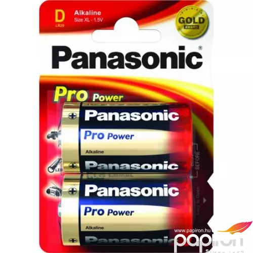 Elem Panasonic Pro Power LR20 D góliát elem bl/2