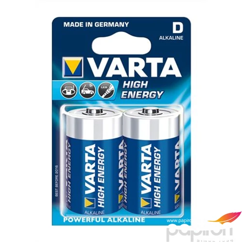 Elem Varta High Energy L D góliát elemek VARTA 4920121412