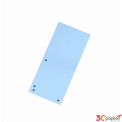 Elválasztócsík karton Donau 235x105mm kék 100ív/csom Iratrendezés DONAU 8620100-10PL