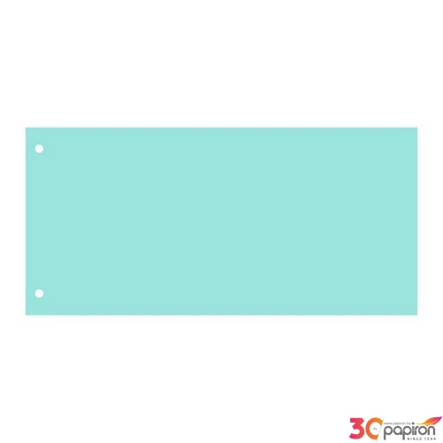 Elválasztócsík karton Victoria 235x105mm kék 50ív/csom Iratrendezés Victoria
