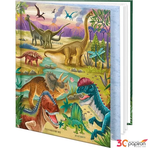 Emlékkönyv Argus 24' (12,5x14,6cm) Dino world 1431-0388