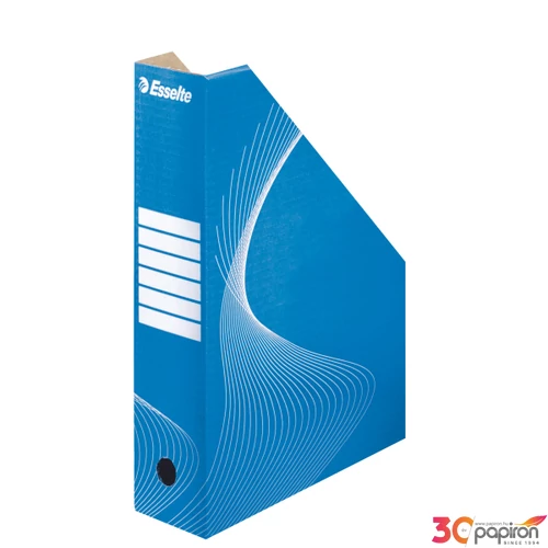 Iratpapucs Esselte Karton 80mm kék Esselte 25db rendelési egység ár 1db-ra