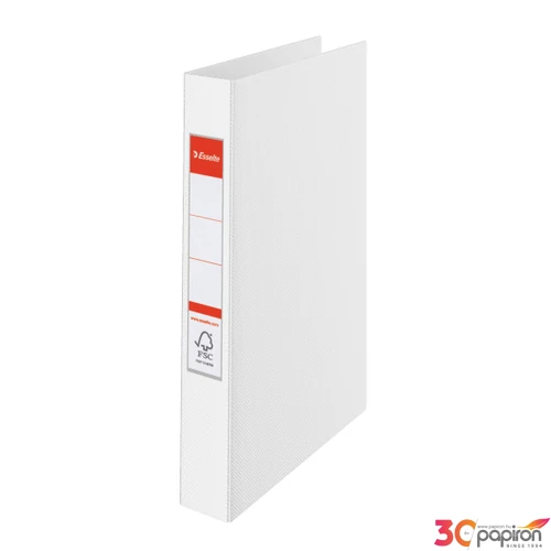 Gyűrűskönyv Esselte STANDARD A4 4 gyűrű VIVIDA fehér Esselte