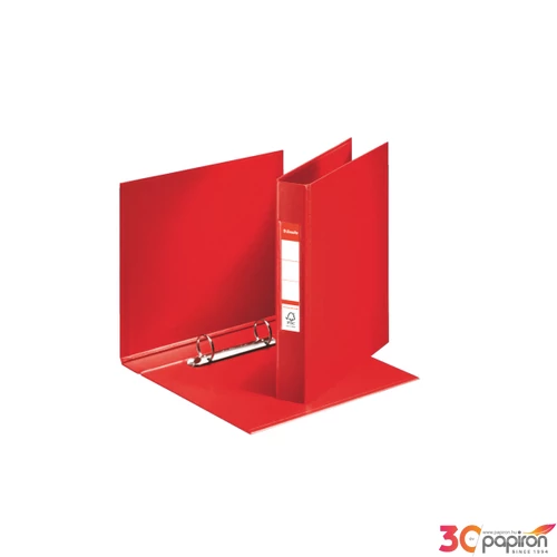 Gyűrűskönyv Esselte STANDARD A5 2 gyűrű VIVIDA piros Esselte