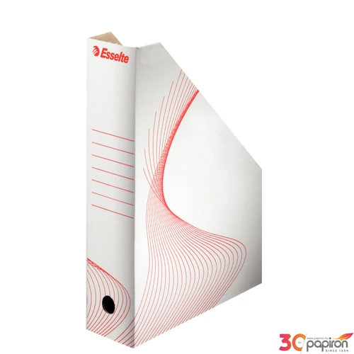 Iratpapucs Esselte Karton 80mm fehér Esselte 25db rendelési egység ár 1db-ra