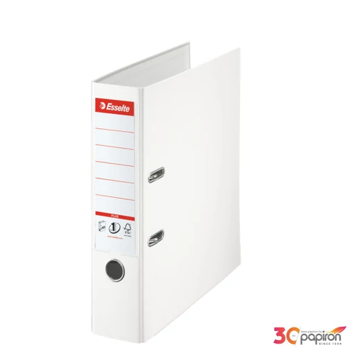 Iratrendező Esselte STANDARD PLUS VIVIDA A4 80mm élvédős fehér Esselte