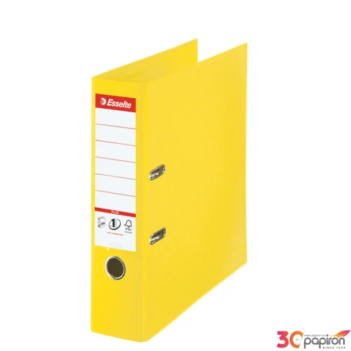 Iratrendező Esselte STANDARD PLUS VIVIDA A4 80mm élvédős sárga Esselte
