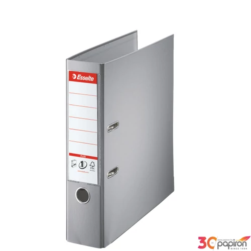 Iratrendező Esselte STANDARD PLUS A4 80mm élvédős szürke Esselte