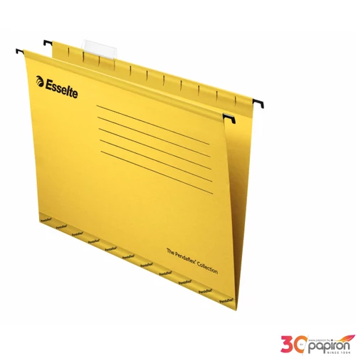 Függőmappa Esselte PENDAFLEX STANDARD sárga Esselte 25db rendelési egység ár 1db-ra