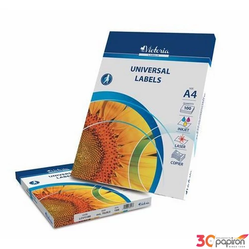 Etikett - 70x35 -24- VIC ÍV A4 ÍVES, BOLTBA LCV11367