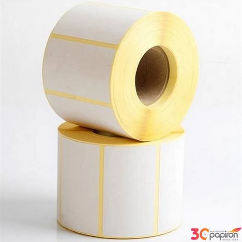 Etikett vellum 40×80mm 1 000db/tekercs 