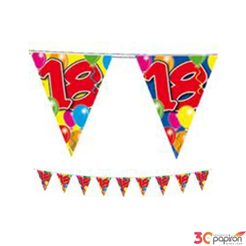 Party banner lufis 18 szülinapi számos 10m-es