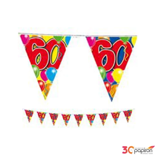 Party banner lufis 60 szülinapi számos 10m-es