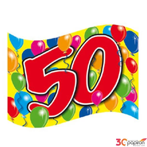 Szülinapi Party zászló 50 60c90cm