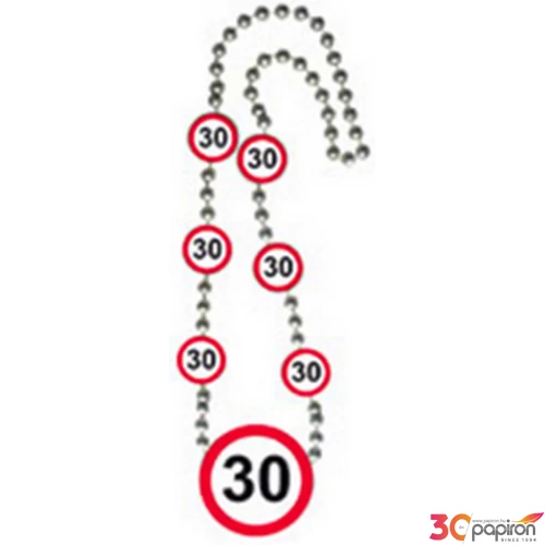 Party nyaklánc szülinapi 30 Sebességkorlátozó