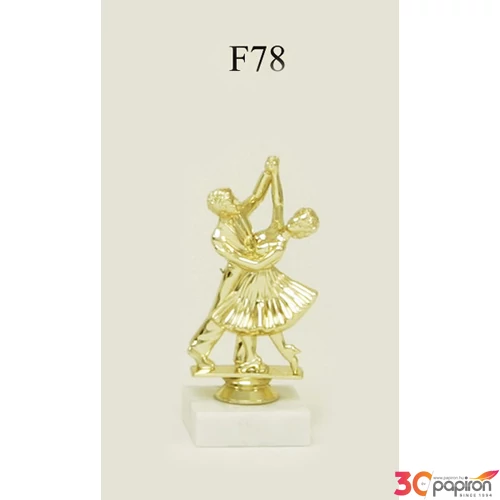 Serlegfigura F78 12, 5cm-es tánc Az ár a talpat nem tartalmazza!