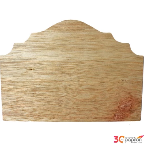 Fa Ajtó panel csúcsos 29x21cm