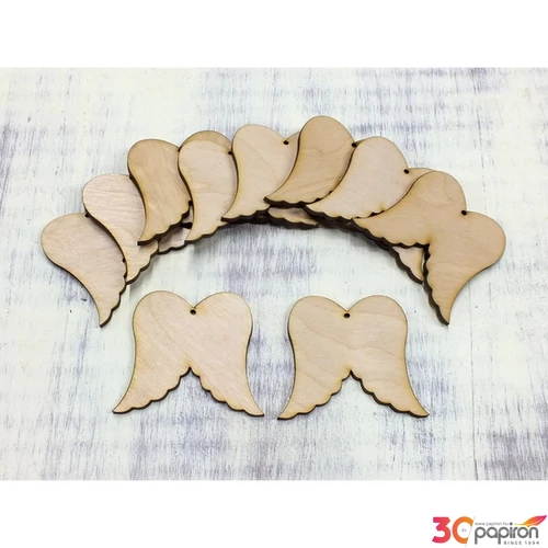 Fa angyalszárny angyalszárny 5cmx5cmx3mm 10db/cs