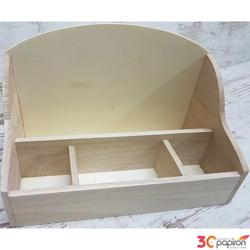 Fa asztali mindenes 26x14x6, 5/17cm GRAVÍROZHATÓ!