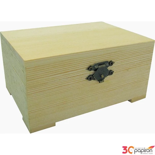 Fa doboz csatos 12,5x9x6, 3 5908