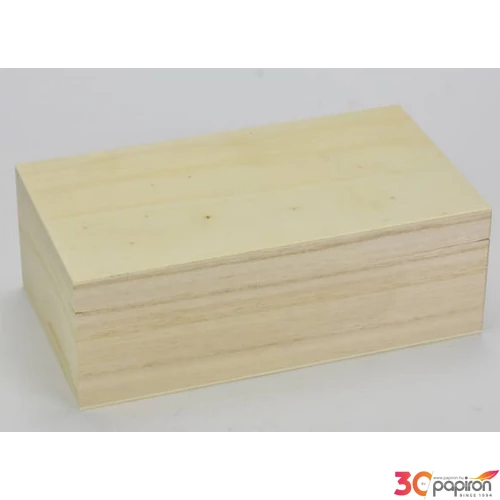 Fadoboz natúr 13x23cm, mag:8cm GRAVÍROZHATÓ!