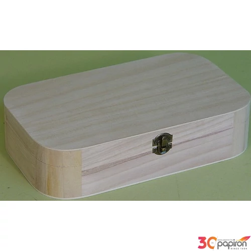 Fa doboz ovál 21x33x9cm