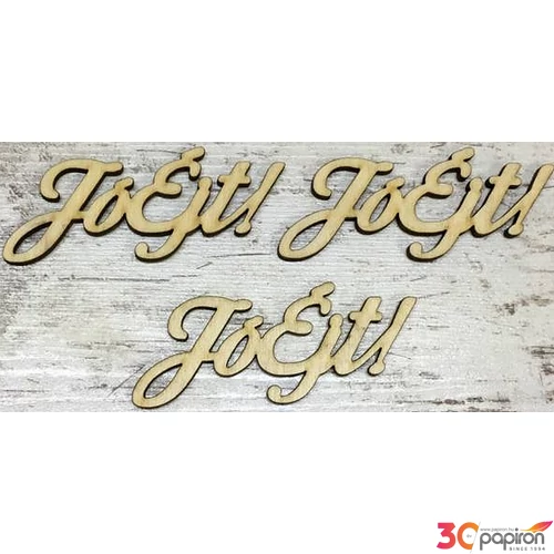 Fa felirat tábla Jó éjt! 8, 5cmx4cmx3mm 3db/cs
