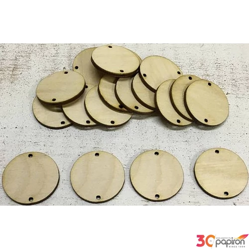 Fa felirat tábla kör táblácskák feliratozható 3.5cmx3mm 20db/cs