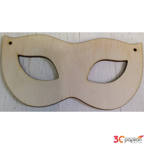 Fa figura álarc akasztható 15cmx7.5cm
