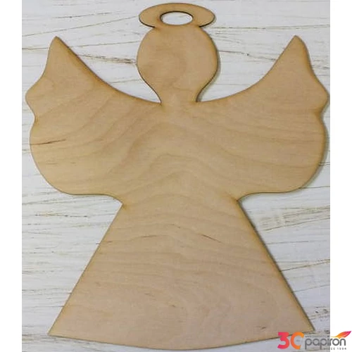 Fa figura angyalka sziluett 30cm