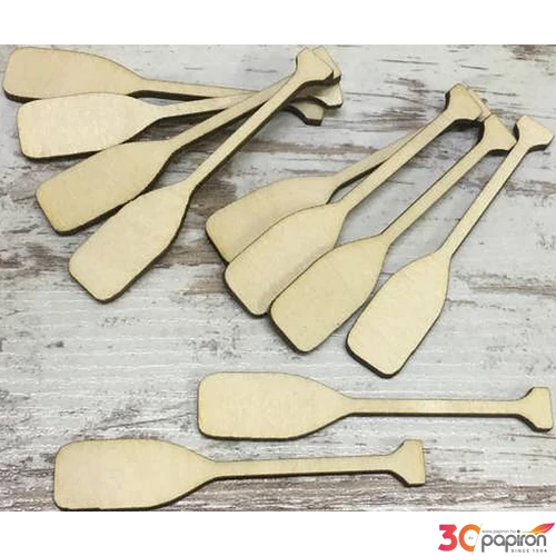 Fa figura evezők evezők natúr 8cmx1.5cmx3mm 10db/cs