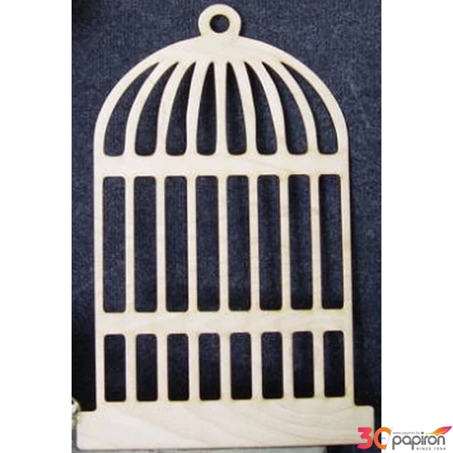 Fa figura kalitka 37x24cm